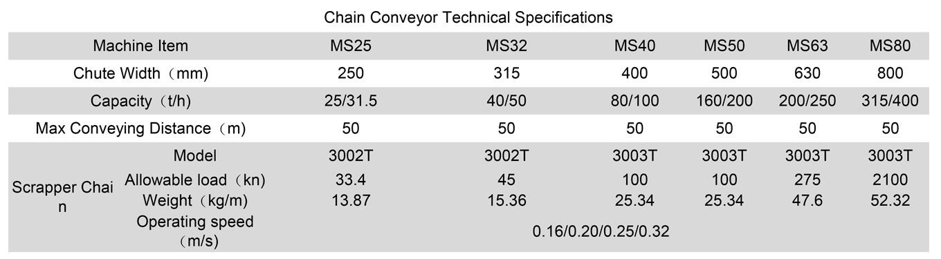 chain conveyor