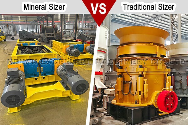 Mineral Sizer VS Traditional Sizer Mineral Sizer VS Traditional Sizer