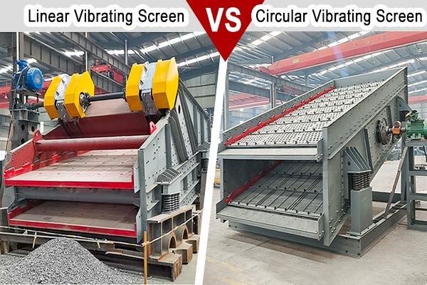 Difference Between Linear Vibrating Screen And Circular Vibrating Screen Difference Between Linear Vibrating Screen And Circular Vibrating Screen
