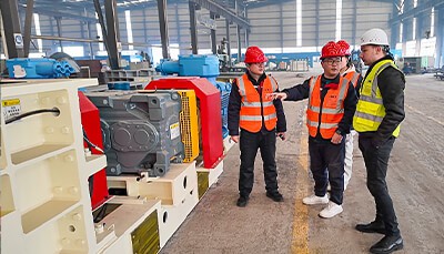 Російські клієнти перевіряють дробильне-обладнання великої потужності!