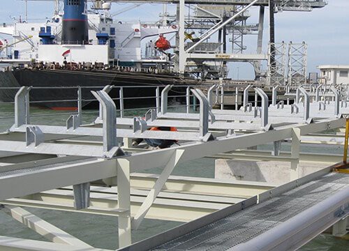 Натяжна рама конвеєра