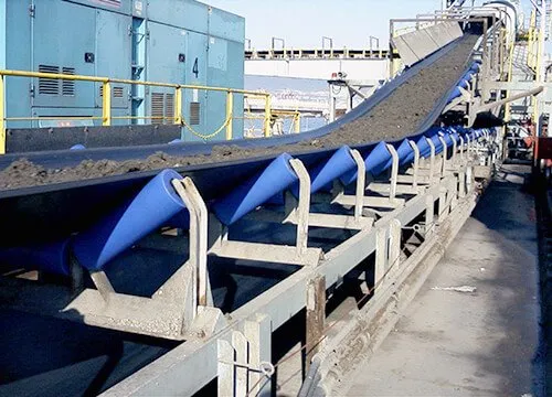 Стаціонарна стрічкова конвеєрна система