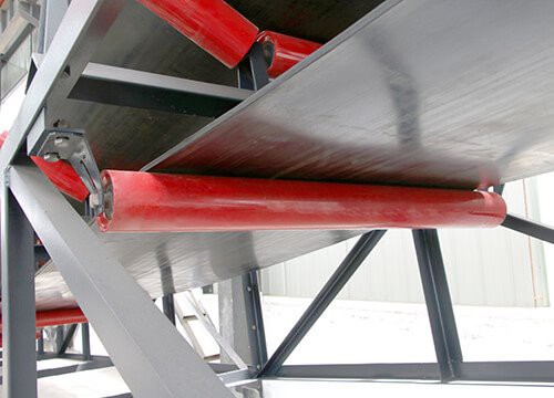 Натяжний ролик із плоским поверненням