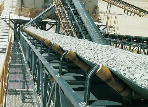 Гравійний стрічковий конвеєр