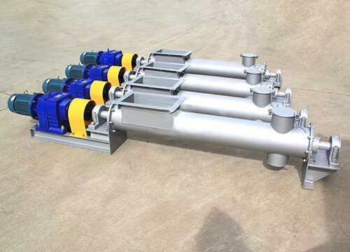 Горизонтальний шнековий конвеєр