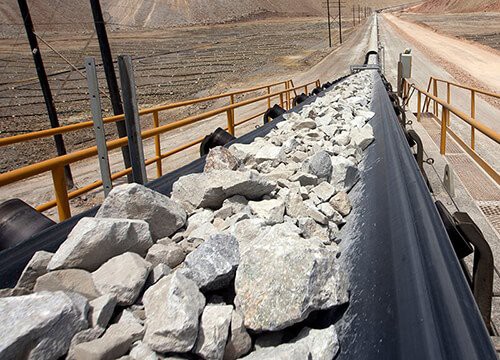 Сухопутний стрічковий конвеєр