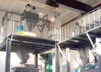 Маятниковий ковшовий елеватор