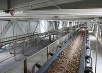 Жолобковий стрічковий конвеєр