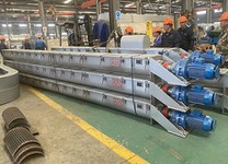 U-Жолобковий шнековий конвеєр