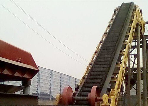 Steep Incline belt Conveyor (2)