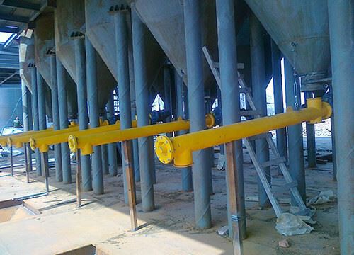 Auger Conveyor For Cement 