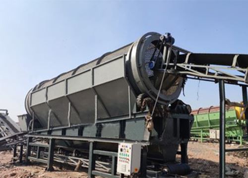 Rotary Trommel Screen For Waste