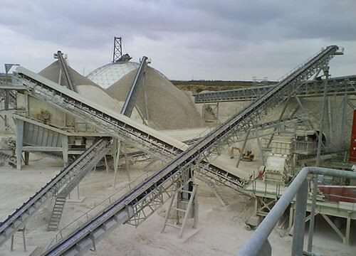 Aggregate Belt Conveyor In Quarry