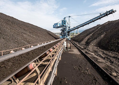 Вугільний стрічковий конвеєр