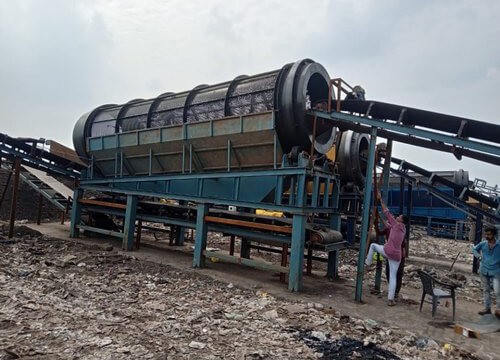 waste trommel screen