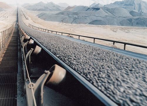 Trough Belt Conveyor Used for Cement 